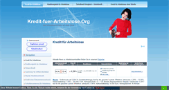 Desktop Screenshot of kredit-fuer-arbeitslose.org